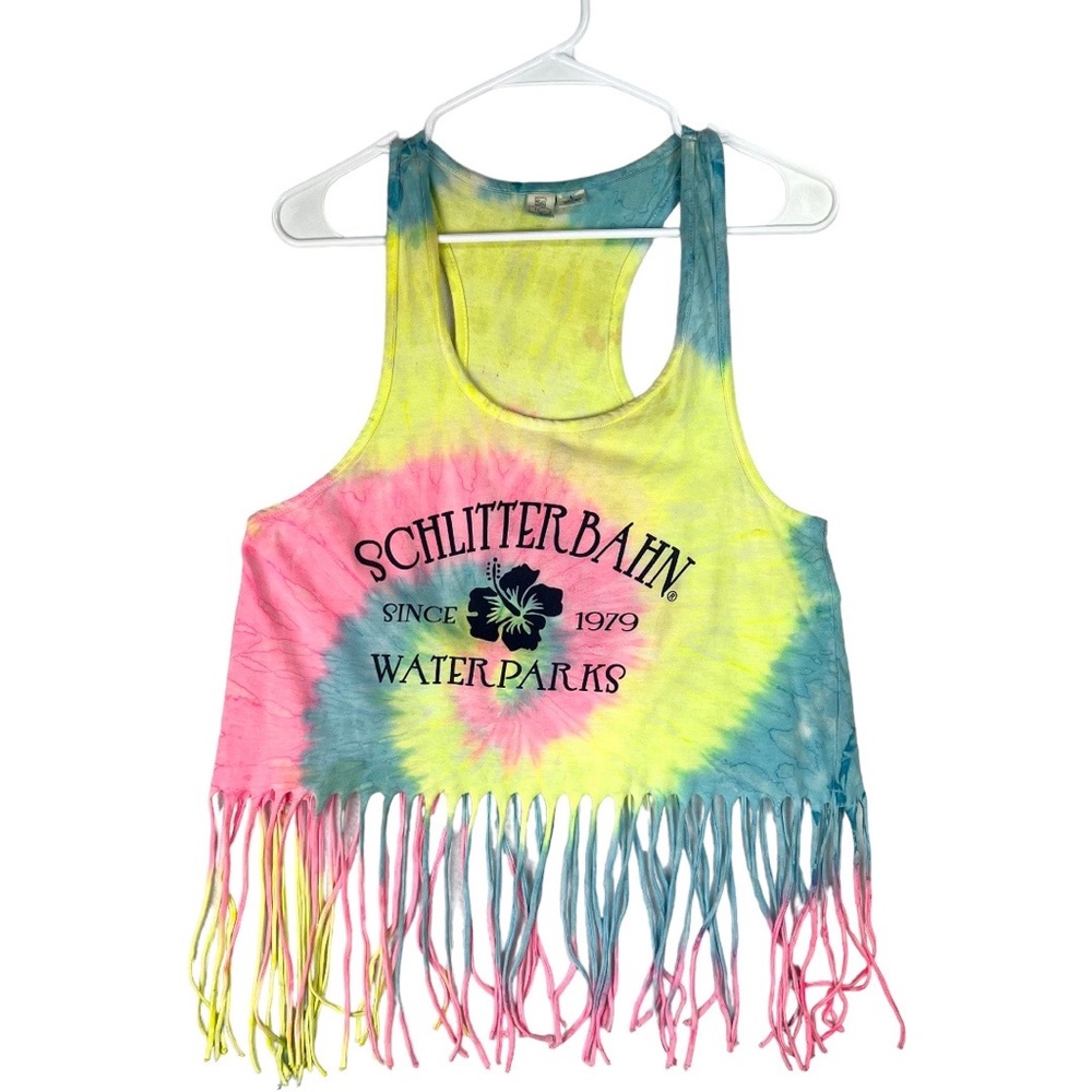 Schlitterbahn Water Park Crop Top Tank Swim Cover